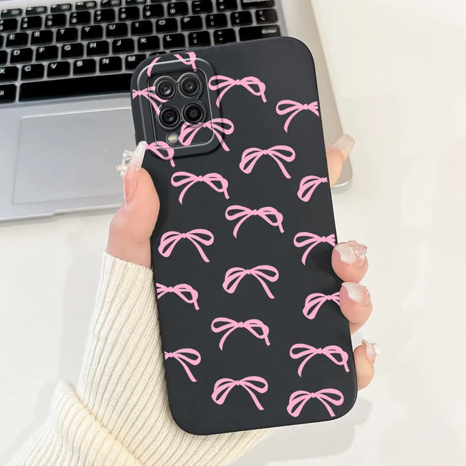 Case For Samsung Galaxy A22 M22 M32 4G Case SM-A225F SM-M225F SM-M325F Shockproof Cover Fashion Painted Soft Silicone Phone Capa