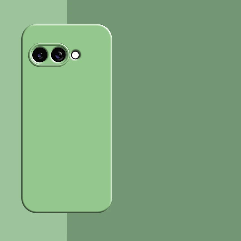 For Google Pixel 9a Case For Google Pixel 9a Cover 6.3 inch Original Liquid Silicone Rubber Shockproof Bumper Google Pixel 9a