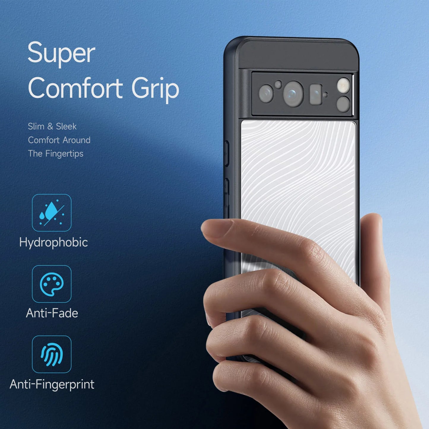 DUX DUCIS For Google Pixel 8 Pro Military Airbag Anti-fall Case For Google Pixel8 Pro 7A Acrylic PC+TPU Shockproof Armor Cover