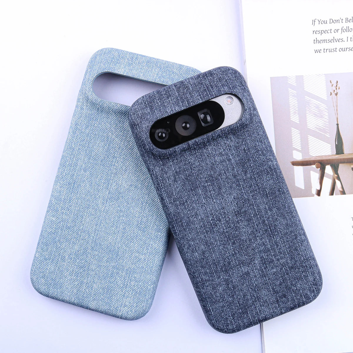 Luxury Cowboy pattern PU Leather Case For Google Pixel 9 XL 8 7 6 Pro 7a 6a Fashion Simple Phone Back Cover