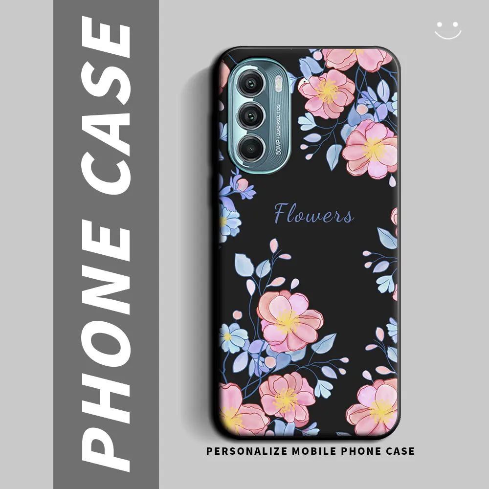 For Moto G Stylus 5G 2022 2021 Case Soft Silicone Flower Butterfly Couple Phone Case For Motorola Moto G Stylus 2021 Back Cover