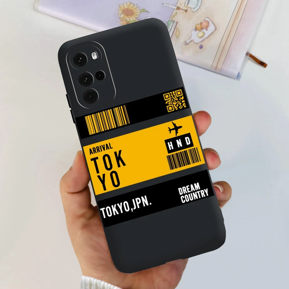 For Motorola Moto G22 Case XT2231-2 New Fashion Painted Cover Soft Silicone Phone Case For Moto G22 G 22 MotoG22 Back Cover Bags