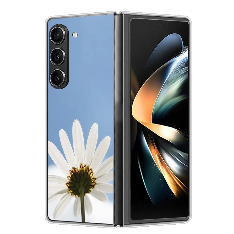 Case For Samsung Galaxy Z Fold 6 Cover Shockproof Hard Plastic PC Cases For Samsung Z Fold6 Fold 6 5G Fundas Cute Painted Bumper