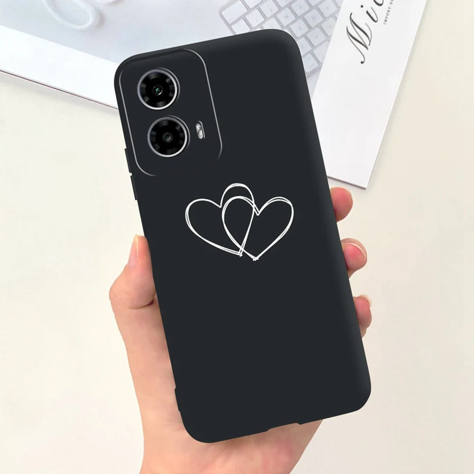 Cute Pattern Phone Case For Motorola Moto G24 G34 4G 5G Soft Silicon Protective Cover For MOTO G24 G34 Bumper
