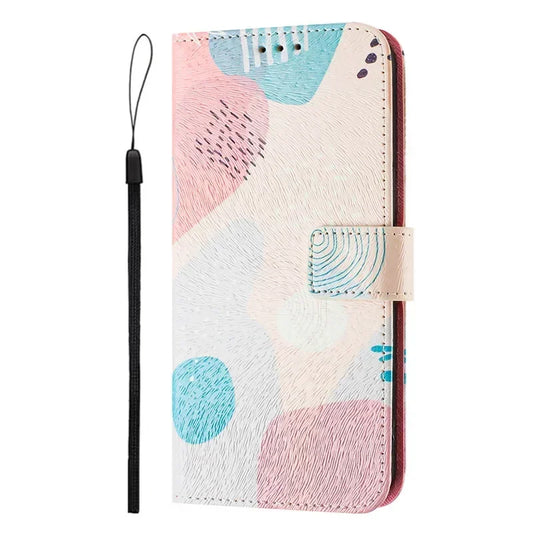 5G Leather Phone Case For Motorola MOTO G 5G 2025 MotoG Stylus 2024 2023 2022 2021 Flip Cover Wallet Magnetic Painted Cases Bear