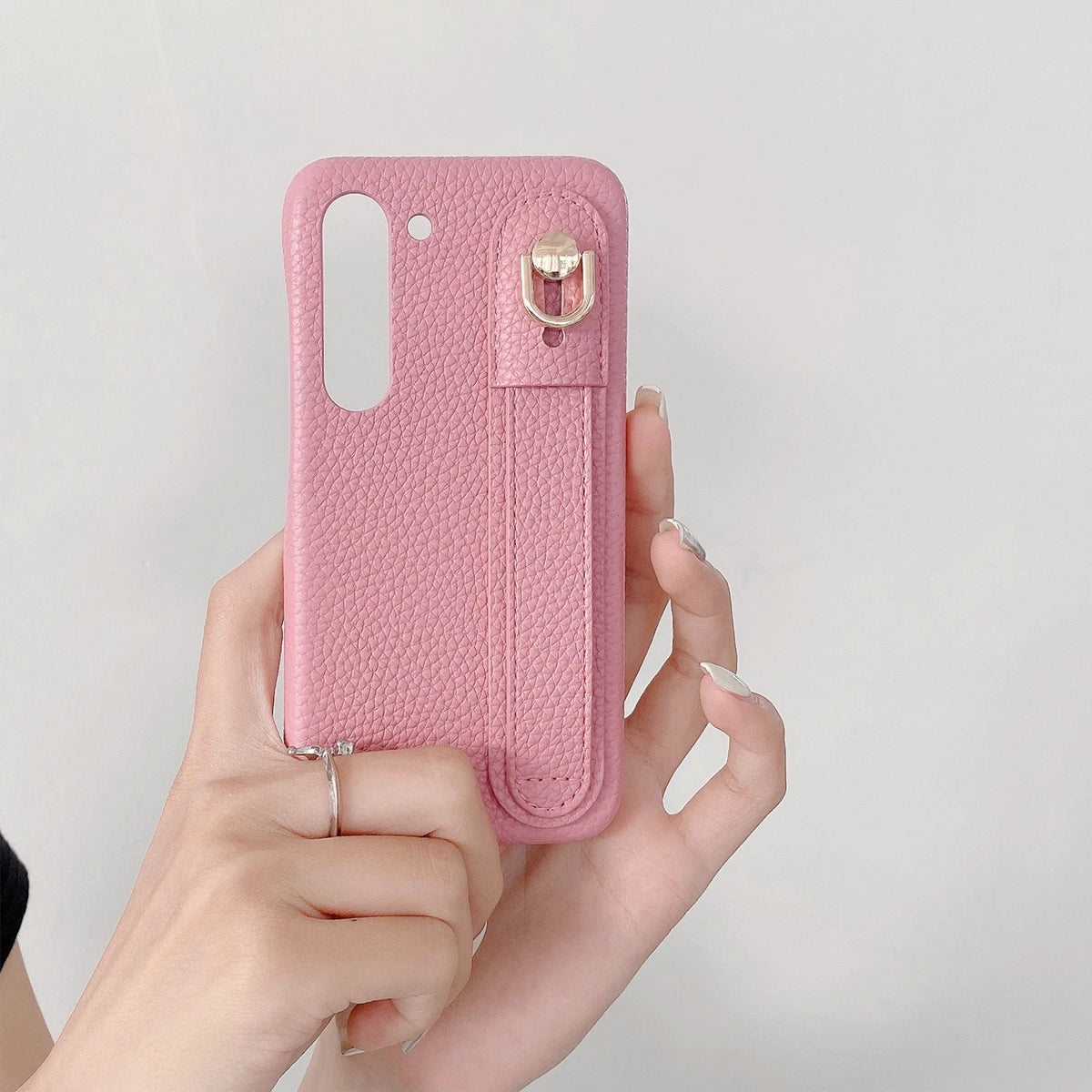 Luxury Leather Card Bag Case For Galaxy S20 S21 FE S22 S23 S23 S24 Plus Note 20 Ultra PU Fashion Litchi Skin Cover