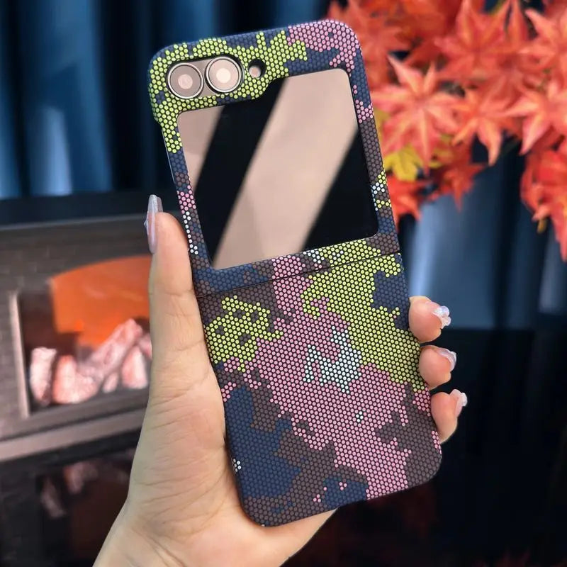 For Motorola Razr 60 Ultra Case Hard PC carbon fiber camouflage Protective Back Cover Case For Moto Razr 60 50 40 Ultra Shell