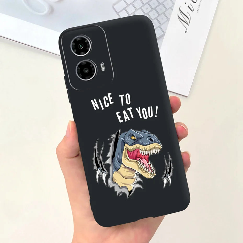 Cute Pattern Phone Case For Motorola Moto G24 G34 4G 5G Soft Silicon Protective Cover For MOTO G24 G34 Bumper