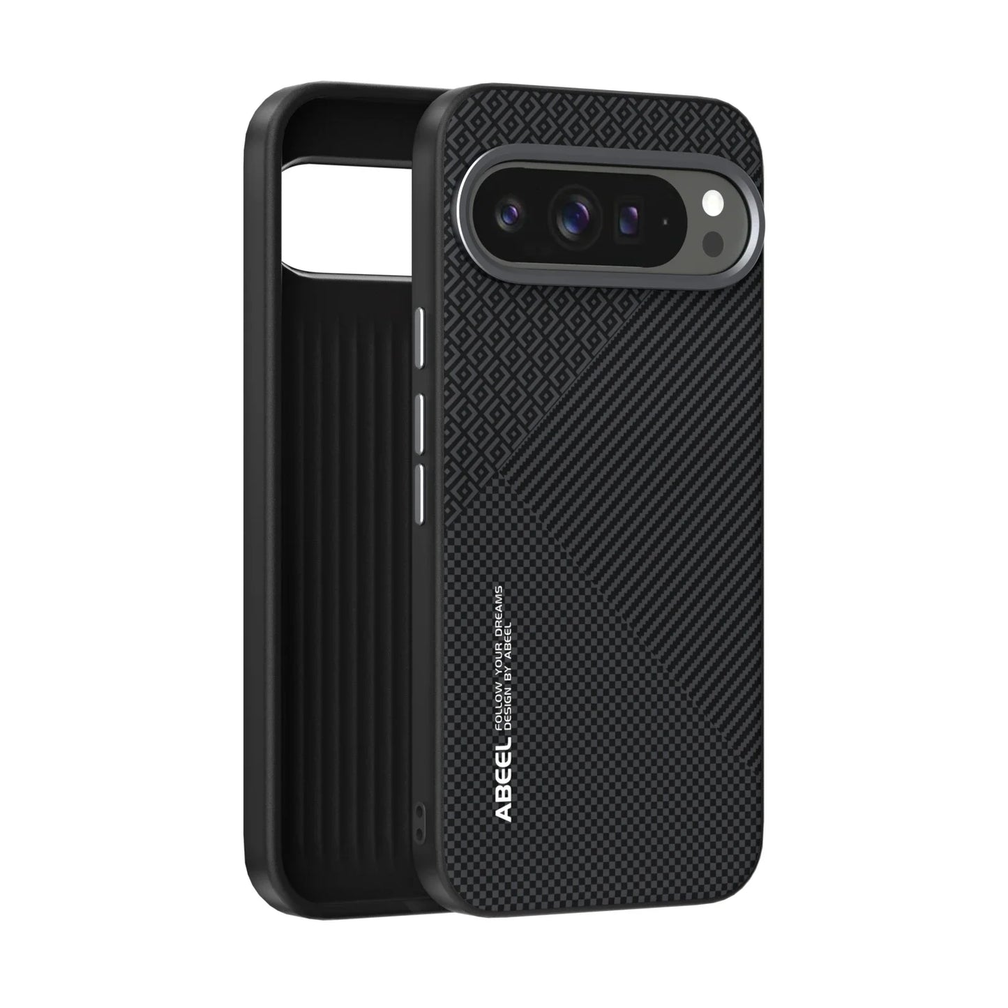 High Texture Slim Smooth-Touch Carbon Fiber Case For Google Pixel 10 9 A Pro XL Wireless Charge Full-pack Anti-Drop Buffer Cover