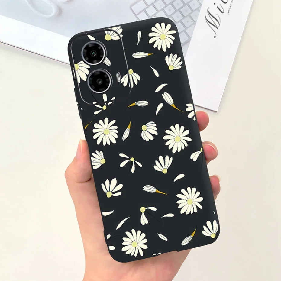 Cute Pattern Phone Case For Motorola Moto G24 G34 4G 5G Soft Silicon Protective Cover For MOTO G24 G34 Bumper
