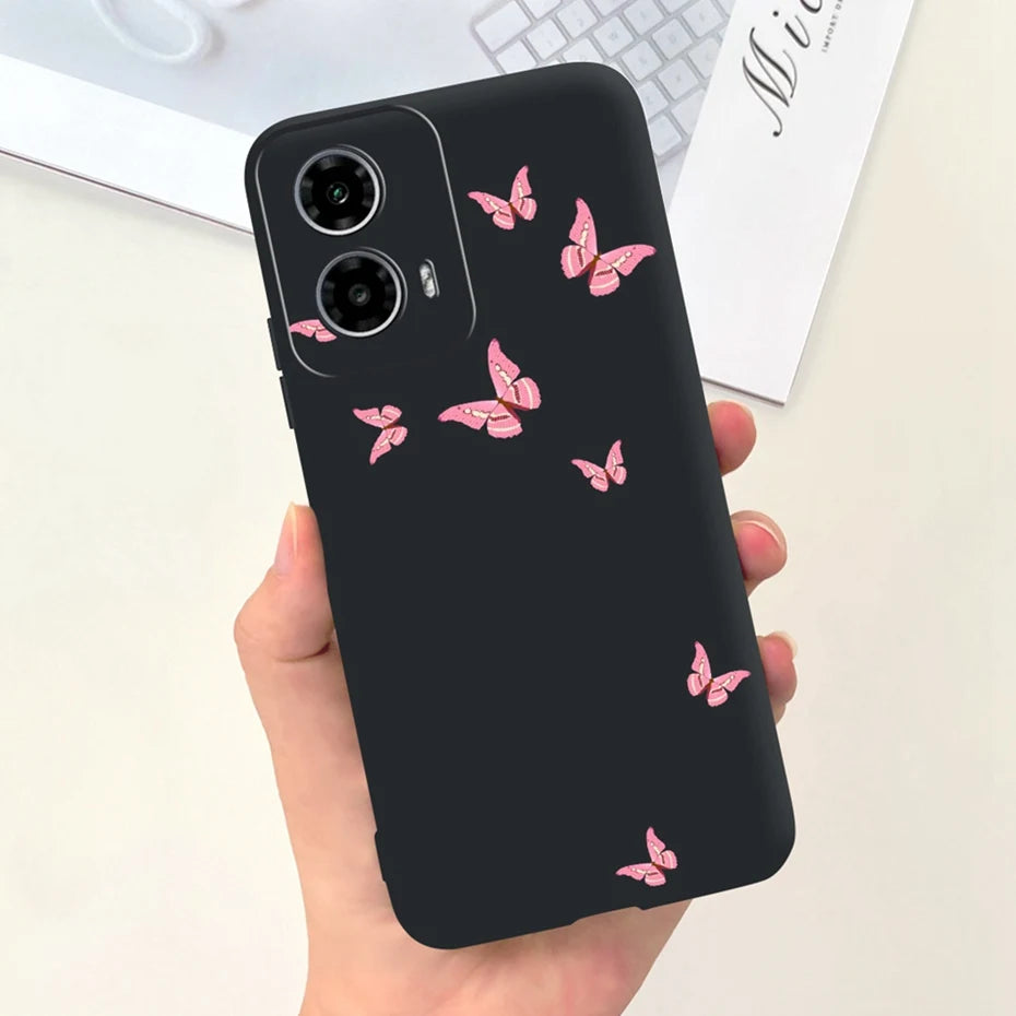 Cute Pattern Phone Case For Motorola Moto G24 G34 4G 5G Soft Silicon Protective Cover For MOTO G24 G34 Bumper