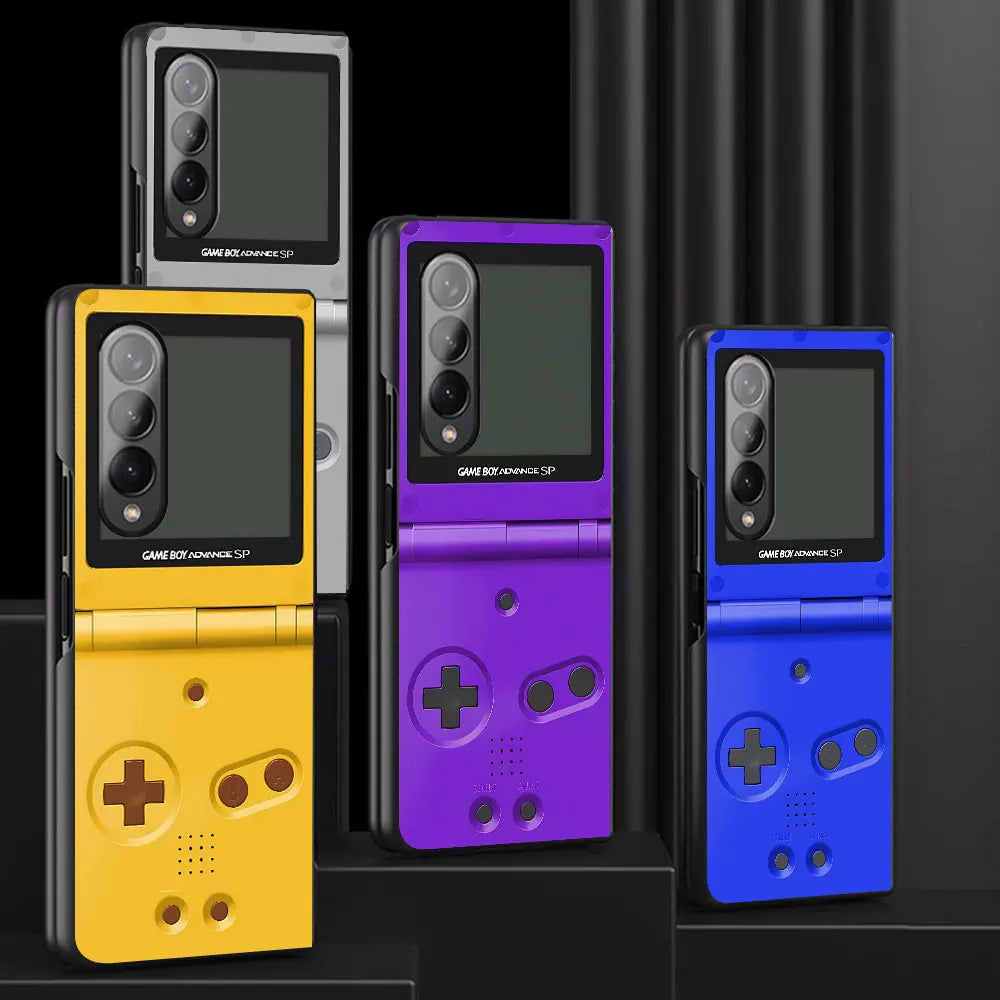 Case for Samsung Galaxy ZFold4 Z Fold5 5G Z Fold4 Z Fold3 Hard PC Classic Game Gaming Coque Capa Shockproof Cases Cover