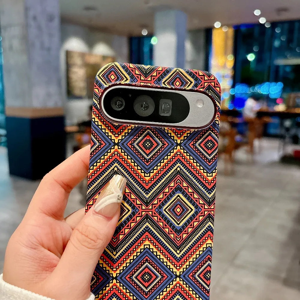 Carbon Fibre Texture Relief Magnetic Business Case For Google Pixel 10 Pro XL 9A 8 7Pro For Magsafe Charging Thin Light PC Cover