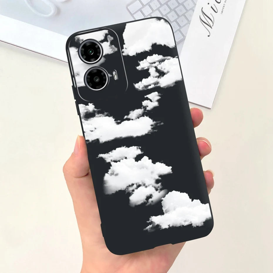 Cute Pattern Phone Case For Motorola Moto G24 G34 4G 5G Soft Silicon Protective Cover For MOTO G24 G34 Bumper