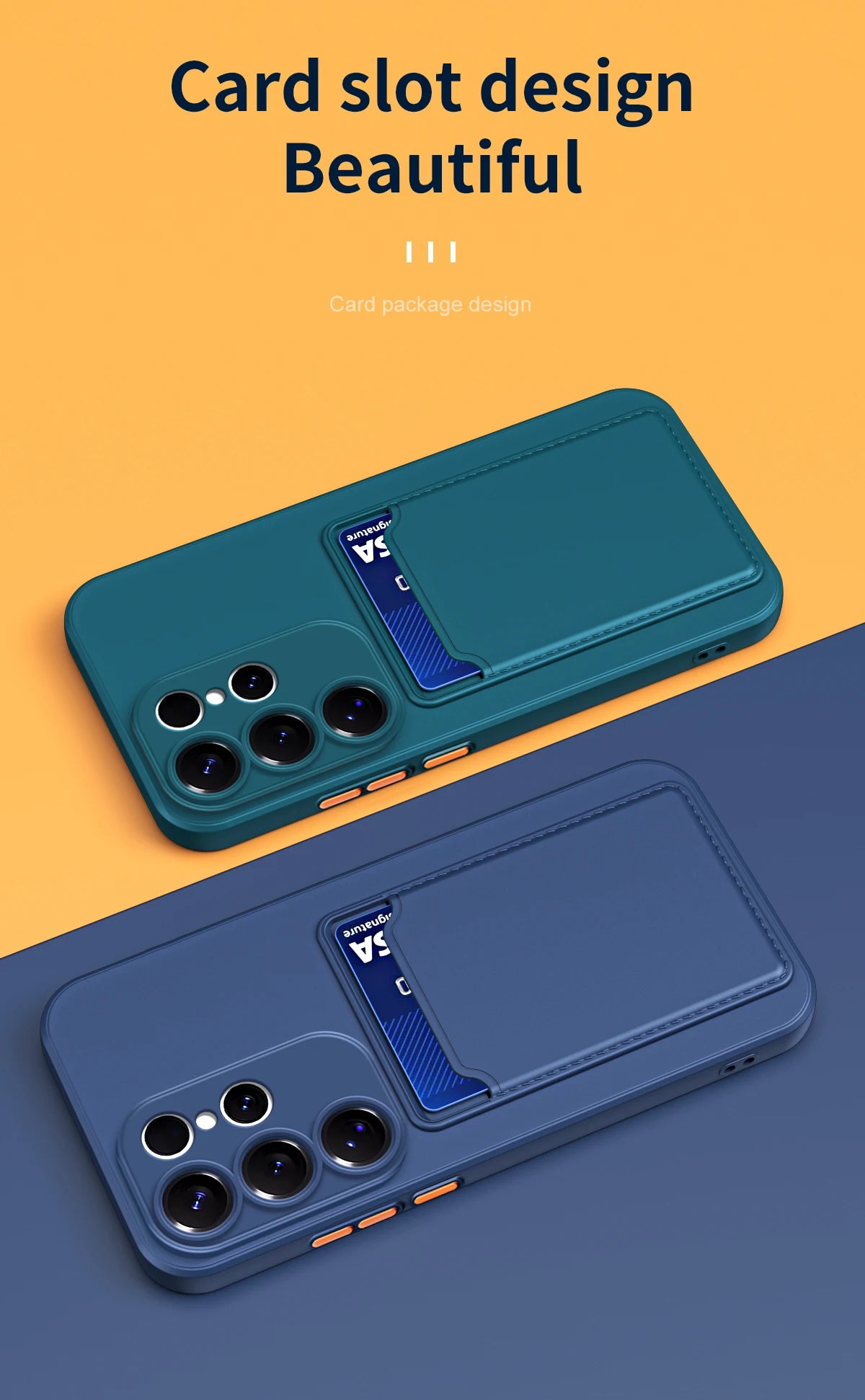 Liquid Silicone Case For Samsung Galaxy S25 S24 S23 S22 S21 S20 Ultra Plus FE Note 20 10 Ultra A16 A56 A26 A54 Card Holder Cover