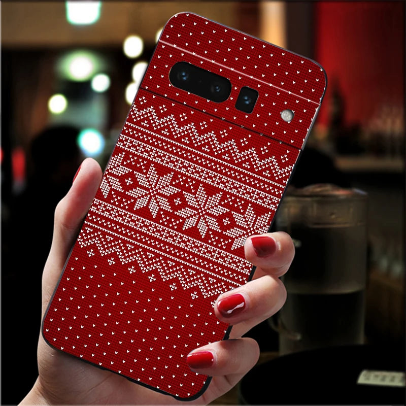 Christmas Phone Case For Google Pixel 10 9 Pro XL 9A 8 7 6 Pro Pixel 8A 7A 6A Pixel 8 7 6 5