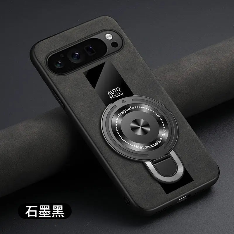 For Google Pixel 9 10 Pro XL 8 7 Pro 8a 7a Magsafe Case Matte sheep Wireless Charging Shockproof Magnetic Armor holder Cover