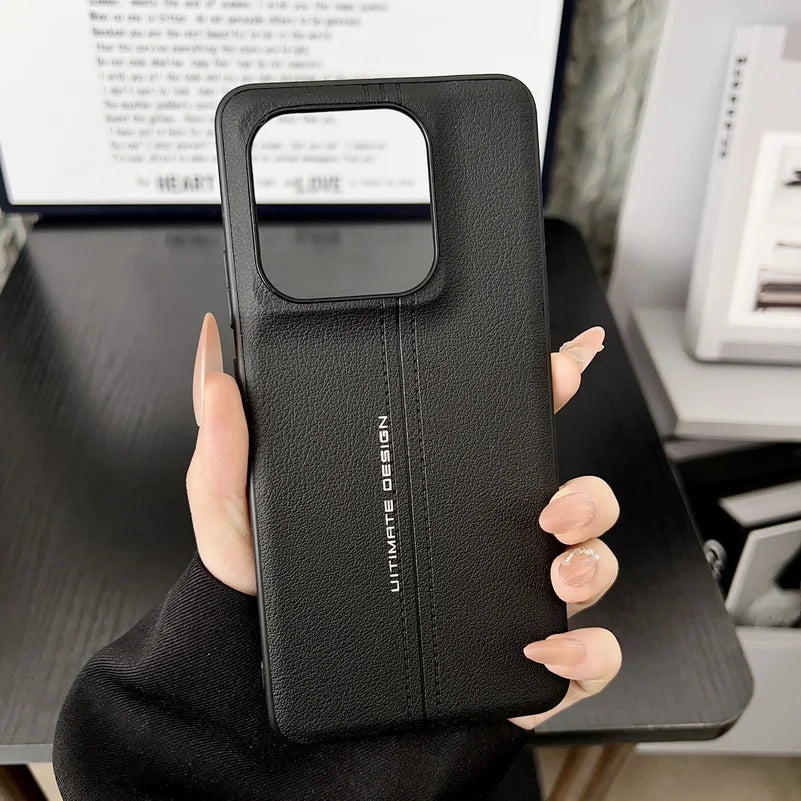 Leather mid-line Ultimate design phone case For Motorola Signature Moto Edge 70 Moto X70 Air Slim Protective Cover