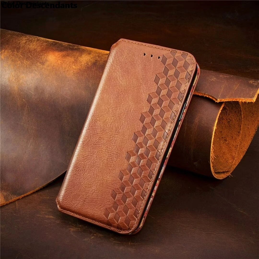 For Motorola Moto G14 G52 G53 E 13 G 15 Flip Case Leather Magnet Book Capa E32 G13 G60 G9 Play 10 Power G54 G23 22 31 42 G73 G84