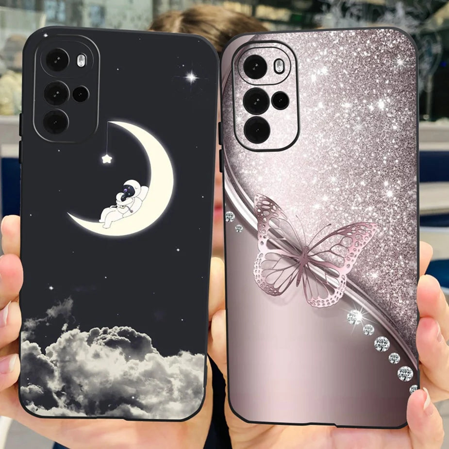 For Motorola Moto G22 Case XT2231-2 New Fashion Painted Cover Soft Silicone Phone Case For Moto G22 G 22 MotoG22 Back Cover Bags