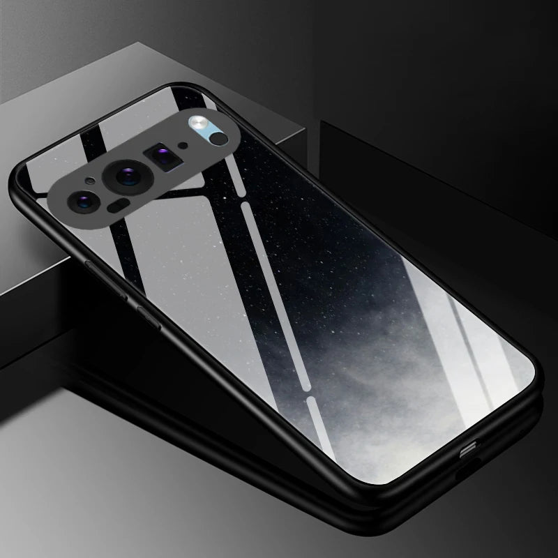 For Google Pixel9 Pro XL Case Cover Tempered Glass Cases for Google Pixel 9 Pro XL 8 7 Pro 8a 7a 9A 9 A Hard Back Bumper Fundas