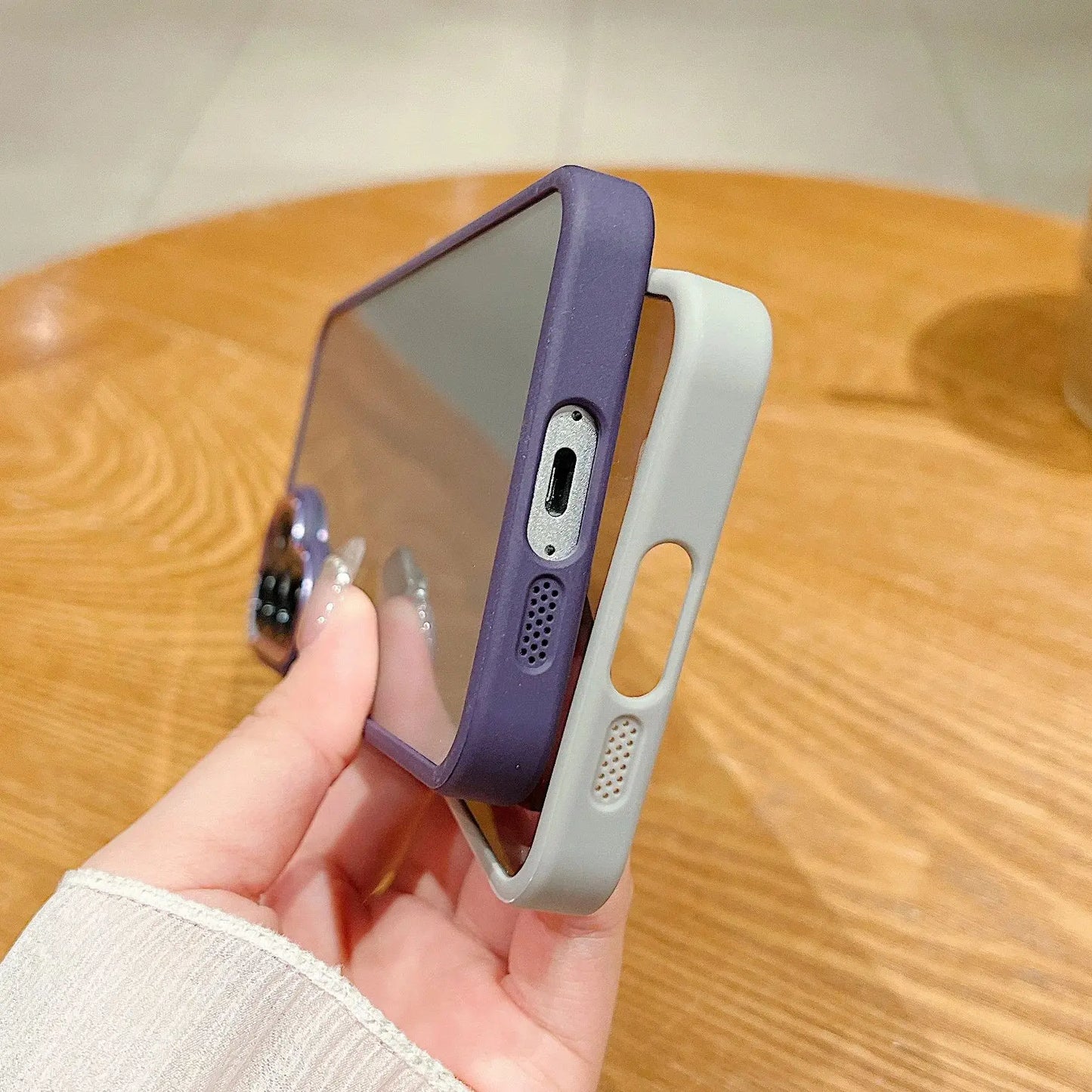 Transparent Acrylic Phone Case For Samsung Galaxy S25 S24 FE S23 Plus Ultra A55 A35 A16 A06 Metal Lens Protector Clear Cover