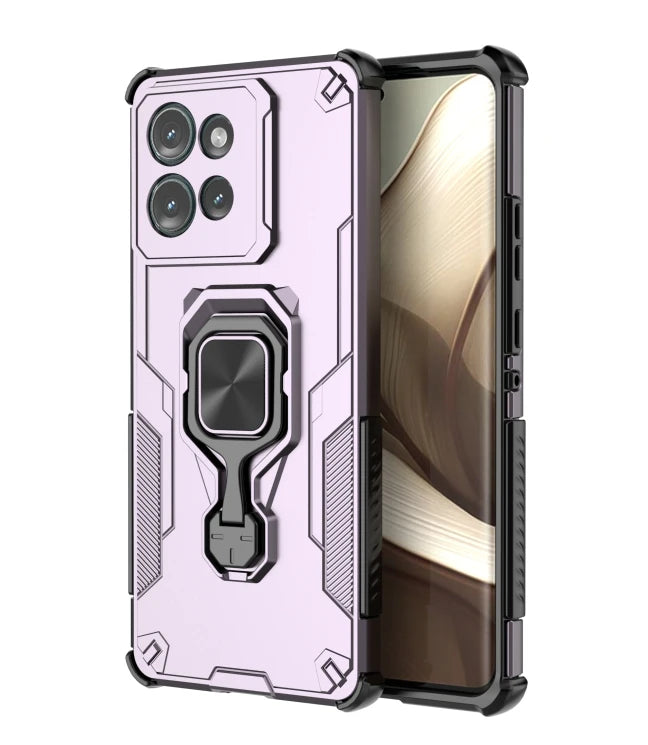 Metal Bracket Case For Motorola Edge 60 Pro 60 Fusion 60 STYLUS Phone Case With Holder Protective Cover Bumper Fundas Coque