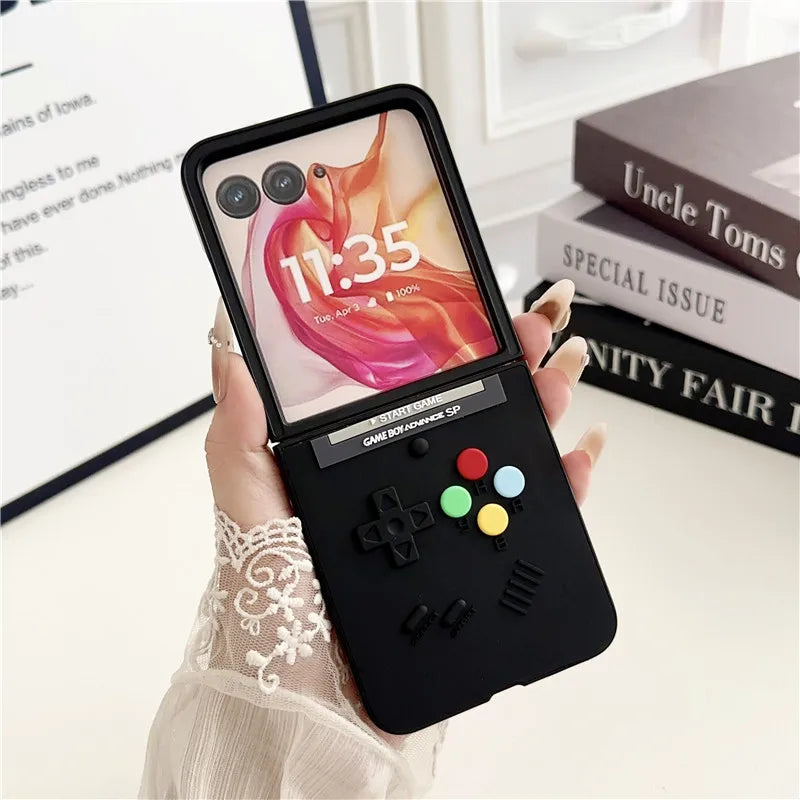 3D Cool fashion Game Machine Silicone shockproof Phone Cases For Moto RAZR 50 ultra Protection Back Cover For Razr 50Case Funda