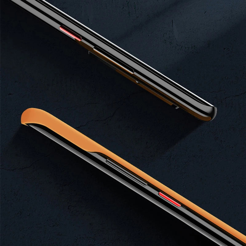 Ultra Slim PC Frameless Case For Samsung S25 Ultra S24 Plus S23 S22 S21 S20 S24 FE Note 20 Ultra 10 Plus Matte Hard Phone Cover