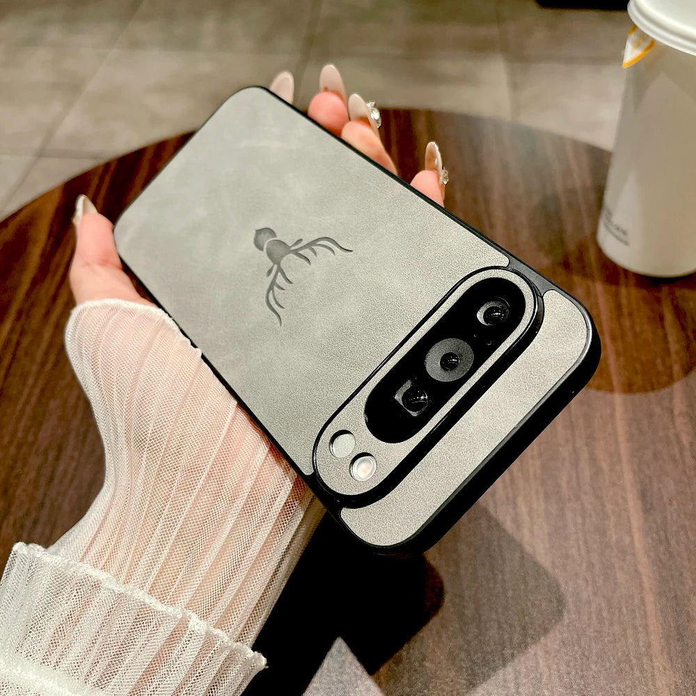 Retro Leather Case For Google Pixel 9 8 7 Pro XL A 9A 8A 7A 9Pro 8Pro 7Pro For Pixel 9 8 7 Pro XL A 9A 8A 7A Phone Retra Cover