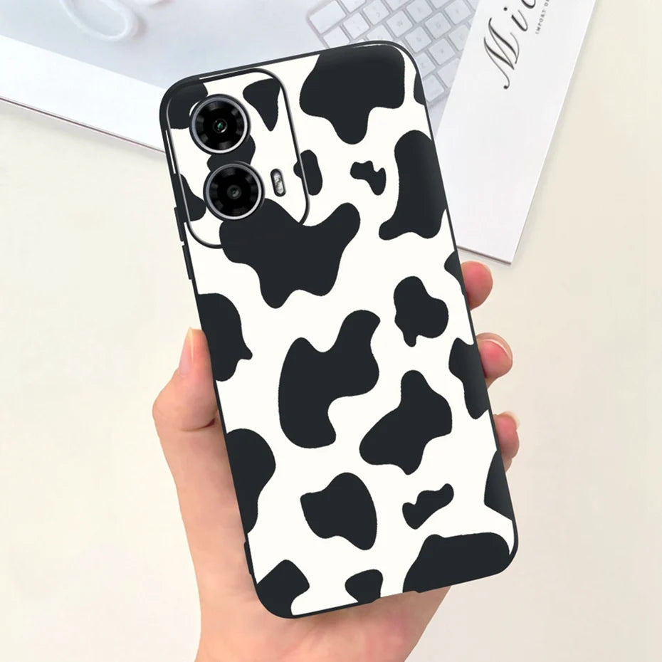 Cute Pattern Phone Case For Motorola Moto G24 G34 4G 5G Soft Silicon Protective Cover For MOTO G24 G34 Bumper