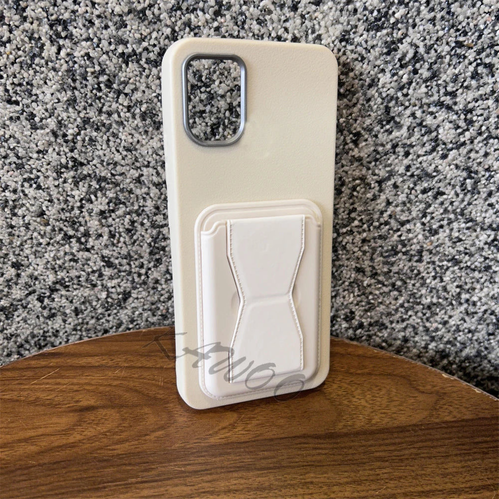 Leather Card Slots Holder Soft TPU Case For Motorola Moto Edge 40 Neo 50 Fusion G85 G45 G35 G54 5G Cover Wallet Stand Phone Capa