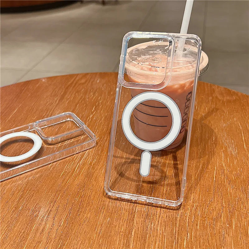 Rainbow Gradient Phone Case For Motorola moto G 5G 2025 Stylus Edge50 fusion G85 G45 G34 Magsafe Magnetic Cover Funda