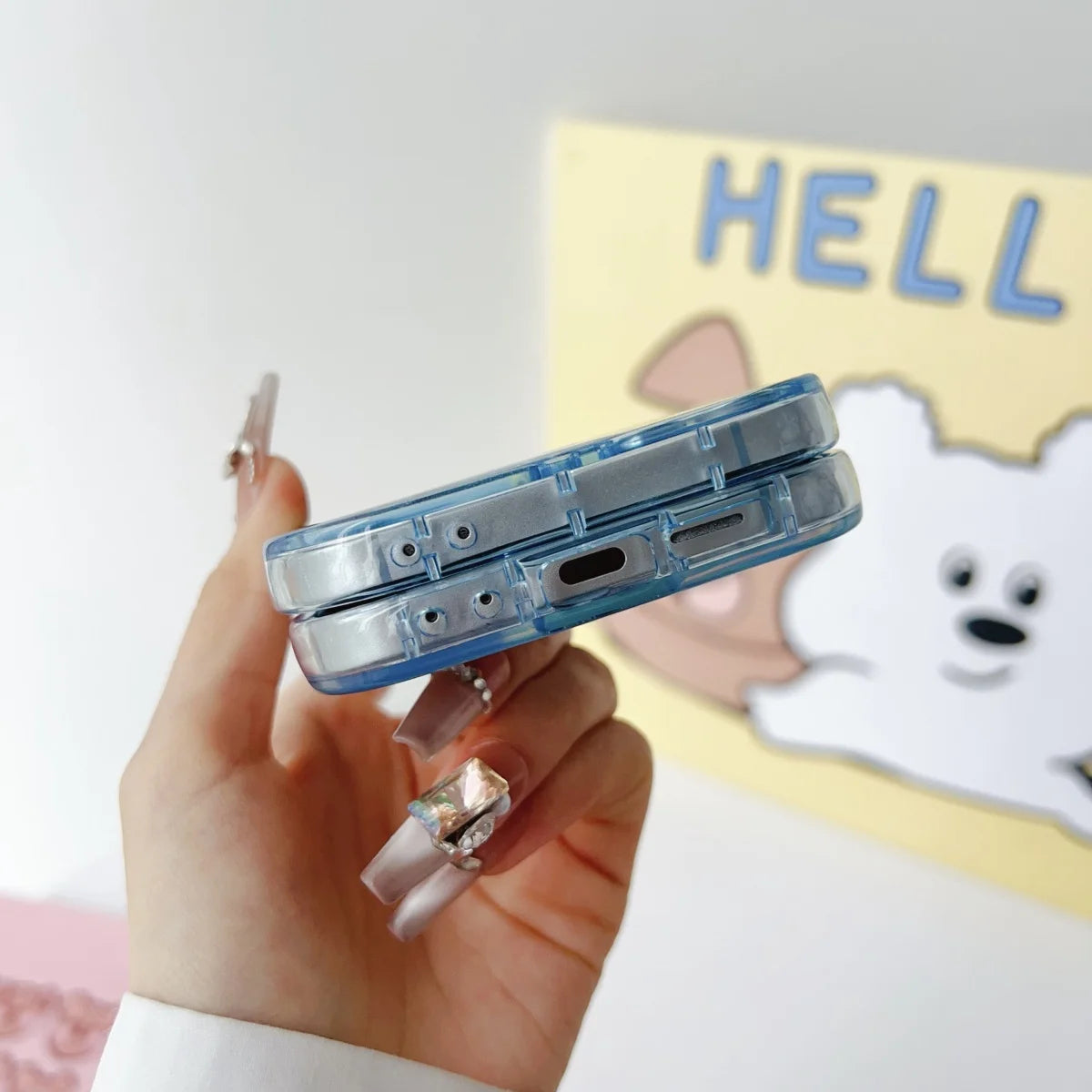 Luxury Cute Arc Wave Butterfly Bling Glitter Laser Sequins Case For Samsung Galaxy Z Flip 6 5 4 3 Soft Silicone Shockproof Cover