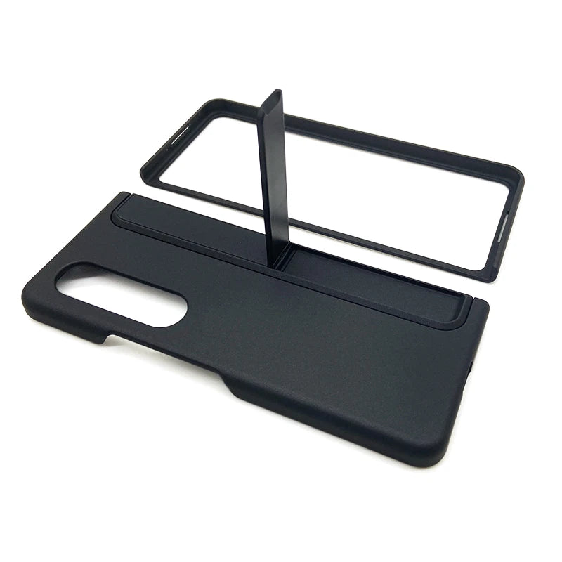 For Samsung Galaxy Z Fold6 Case With S Pen Stand Cover PC Full Protective Bracket Case With Touch Pen For Galaxy Z Fold 6 5 4 3