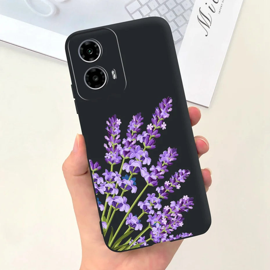 Cute Pattern Phone Case For Motorola Moto G24 G34 4G 5G Soft Silicon Protective Cover For MOTO G24 G34 Bumper