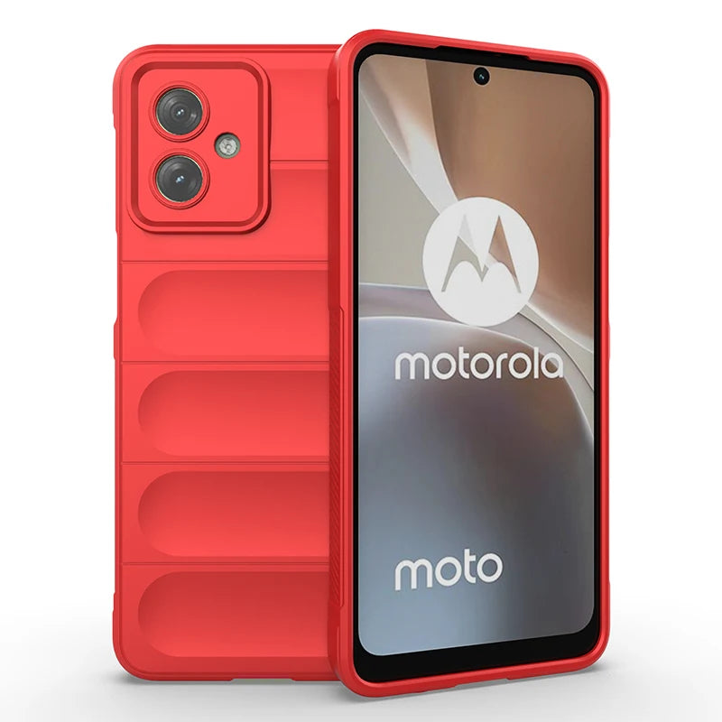 For Moto Edge 50 Pro Rugger Armor Silicone Case,AirBag Anti-shock Rubber Case For Moto G14 G54 G84