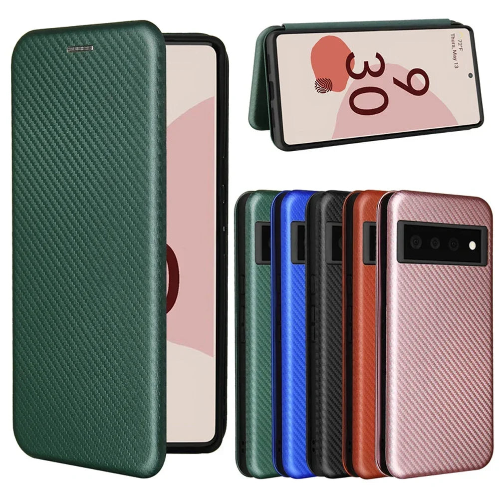 Pixel7 Pixel 6 7 8 9 Pro 8A 7A 6A 5A 4A 5G Flip Case For Google Pixel 9A Magnetic Leather Book Funda Pixel 10 Pro XL 3A Cover