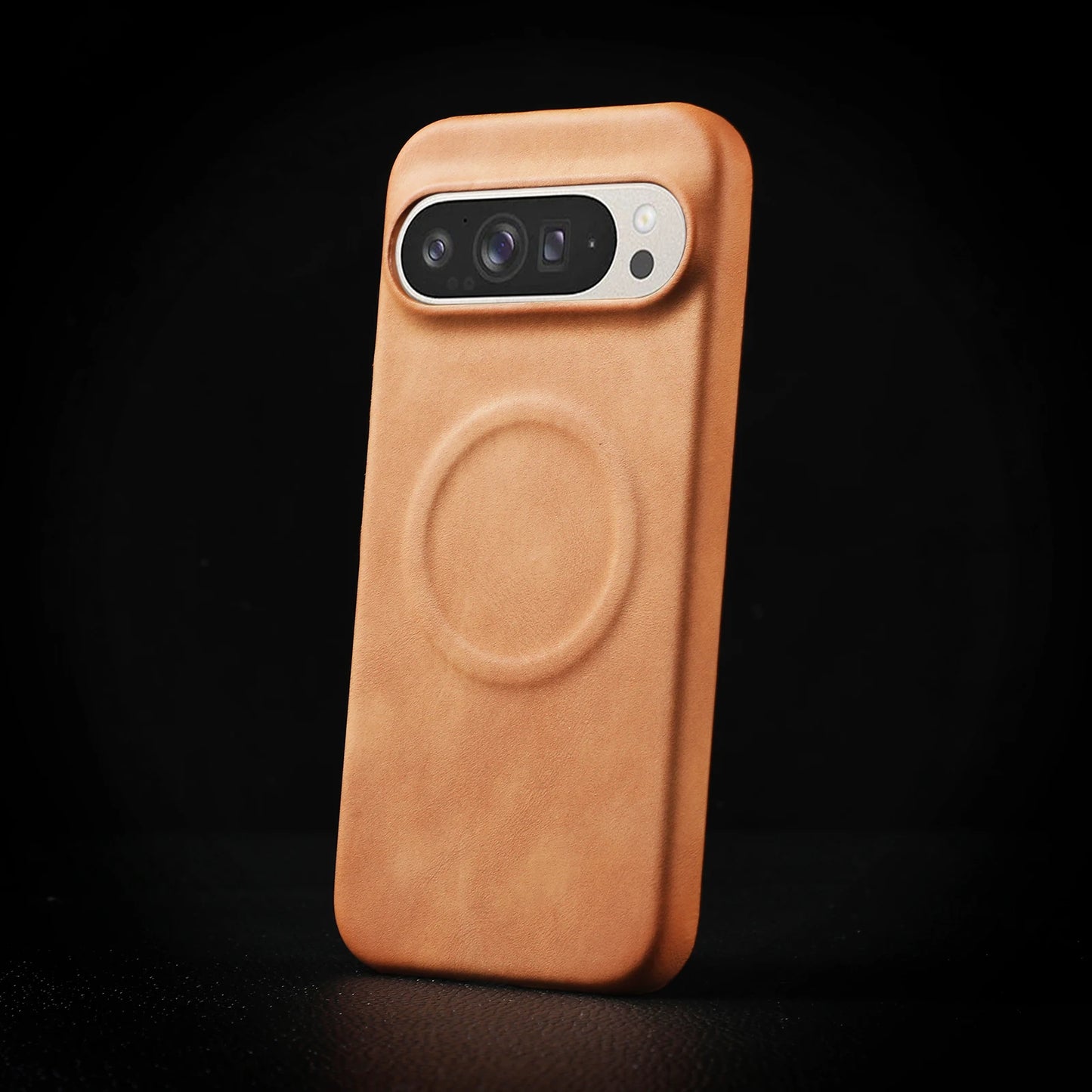 Luxury Sheepskin Magnetic Case For Google Pixel 10 10Pro 9 9Pro XL 8 8a 7a 7 Pro Wireless Charging Lambskin Leather Matte Cover
