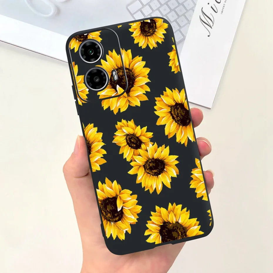 Cute Pattern Phone Case For Motorola Moto G24 G34 4G 5G Soft Silicon Protective Cover For MOTO G24 G34 Bumper