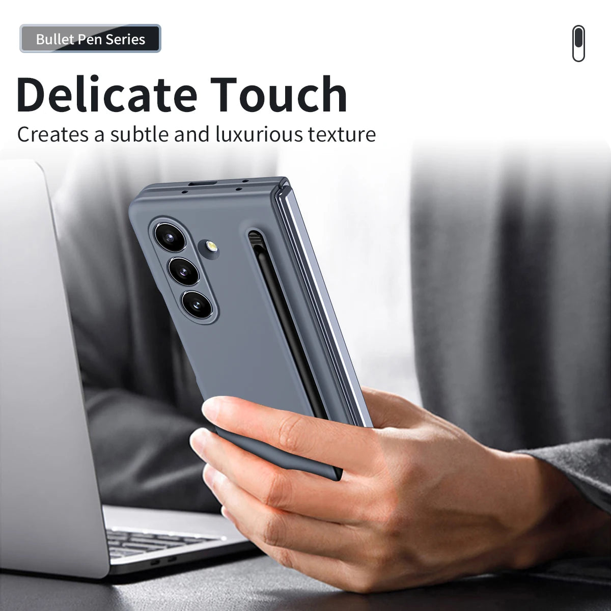 Liquid Matte Case For Samsung Galaxy Z Fold 7 With S Pen Holder Fold 6 4 5 Cases 360 Full Screen Protector Film Shockproof Cover