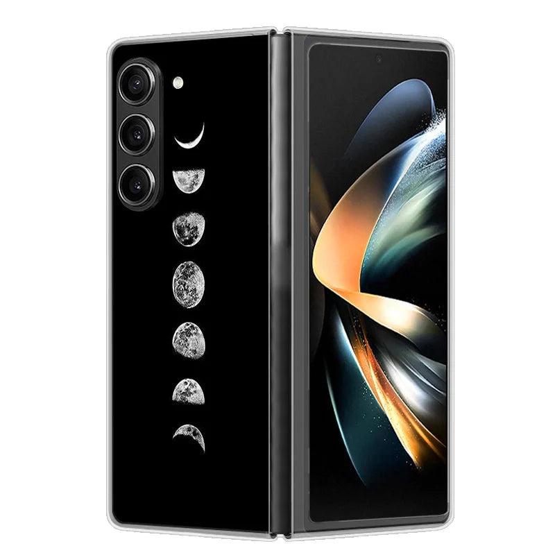 Case For Samsung Galaxy Z Fold 6 Cover Shockproof Hard Plastic PC Cases For Samsung Z Fold6 Fold 6 5G Fundas Cute Painted Bumper