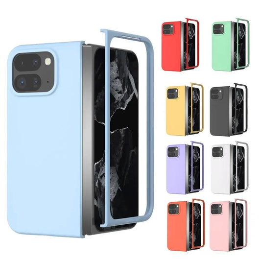 Luxury Shockproof Skin Feel Candy Colour Case for Google Pixel 9 Pro Fold Pixel Fold2 5G PC Armor Hard Protect Phone Back Cover