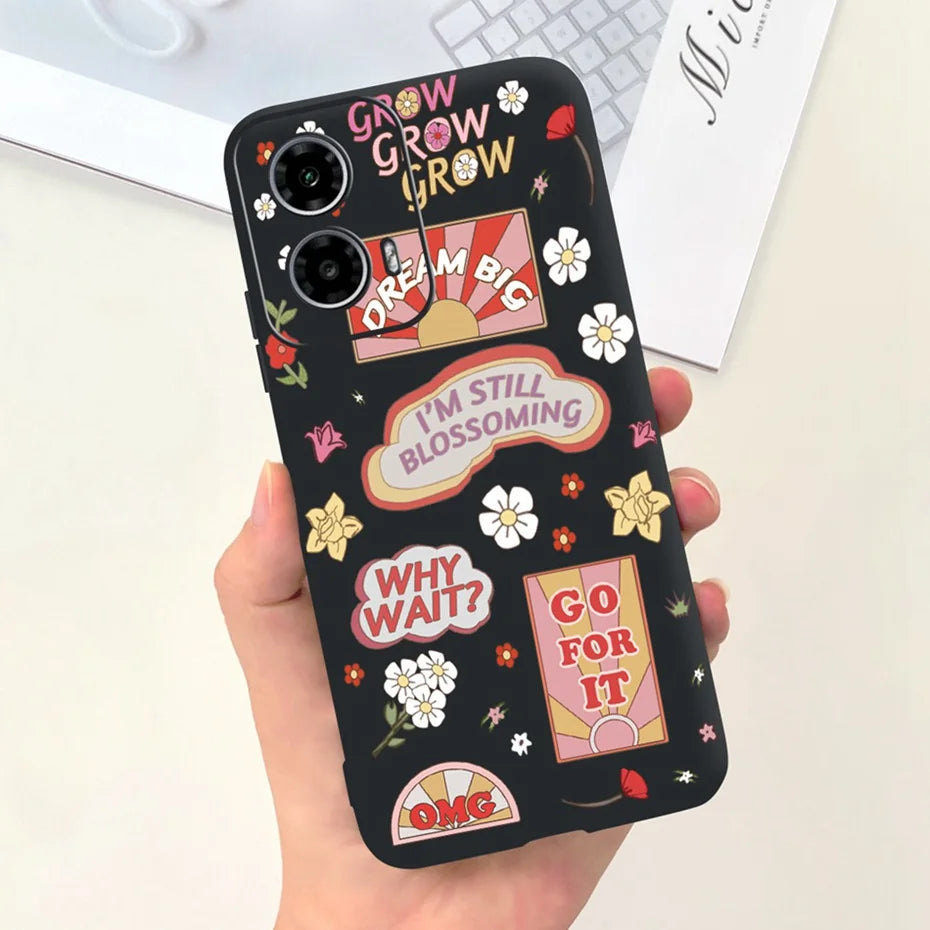 Cute Pattern Phone Case For Motorola Moto G24 G34 4G 5G Soft Silicon Protective Cover For MOTO G24 G34 Bumper