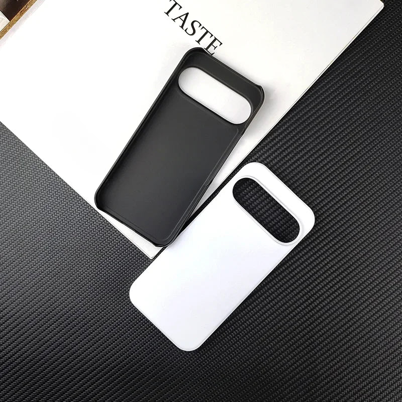 9A Slim Matte Hard PC Phone Case for Google Pixel 9A 9 Pro XL 8Pro 7 6 Pro 8A 7A 6A Shockproof Solid Color Shell Cover Funda