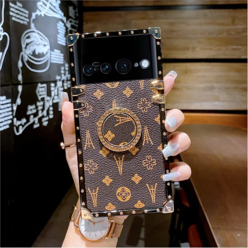 Luxury Phone Case for Google Pixel 7 8 Pro 6 5G Gogle Pixle 7a 6a 7pro Pixel6 Pixle7 Pixle8 Pro Shockproof Women Leather Cover