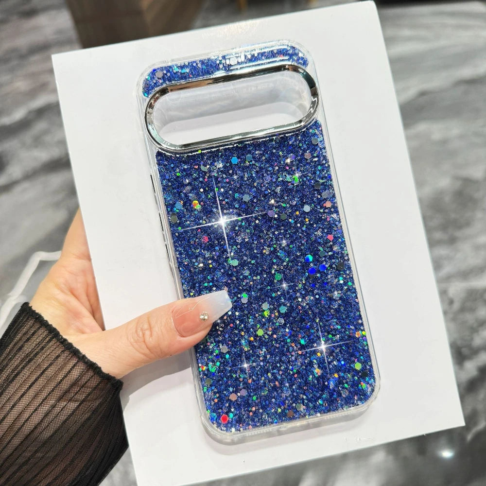 Light Luxury Crystal Bling Shining Skin-friendly Case For Google Pixel 10 9 Pro XL 9 8 A Pro Full-pack Anti-Drop Protector Cover