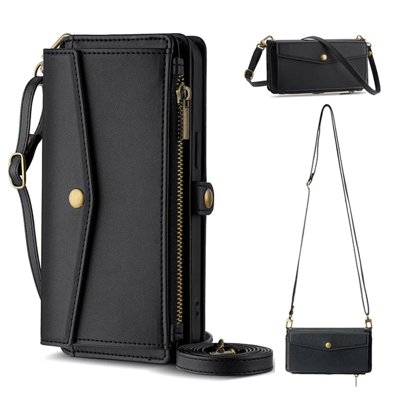 PU Leather Phone Case for MOTO G 5G 2024 G04 G04S G05 G15 G24 G45 G54 G75 G85 E14 Stylus power Play 5G 4G 2024 2025 Flip Cover