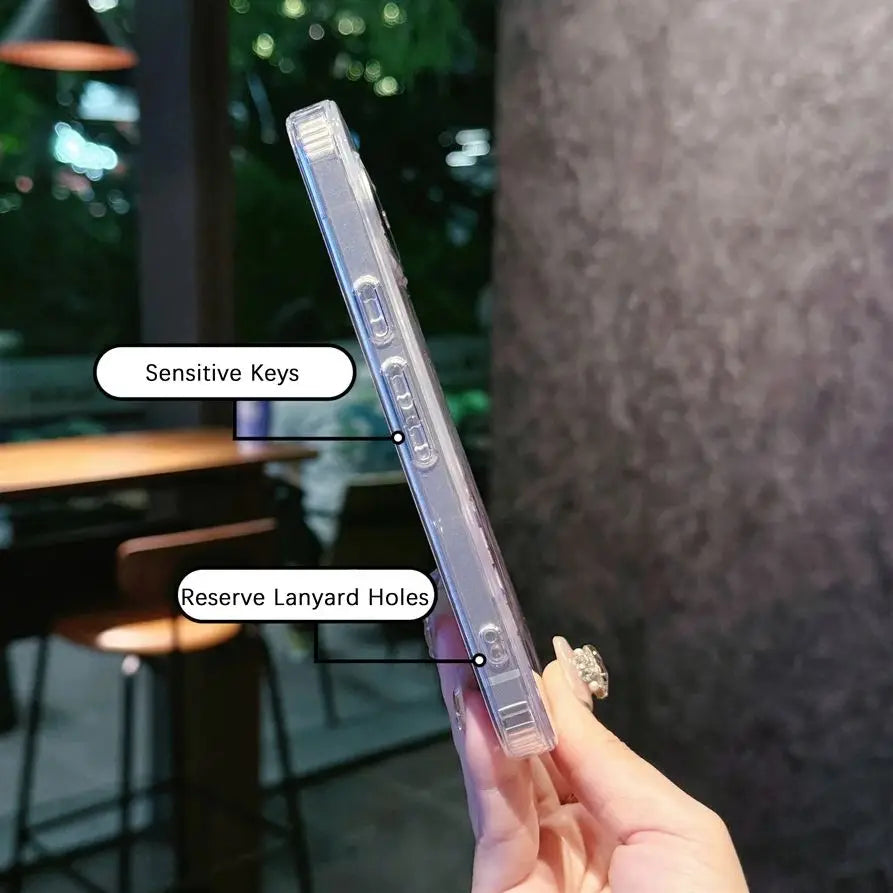 Painting Flower Pattern Clear Phone Case For Google Pixel 10 9 Pro XL 10 9 Pro 9A Printing Floral Shockproof Bumper Hard Cover