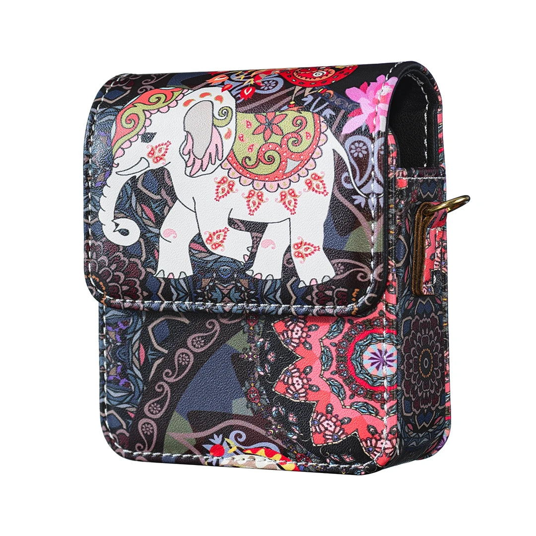 For Moto Razr 60 Ultra 50 40 Razr60 Razr50 Razr 40 Razr 2022 Case Painted Pattern Leather Phone Bag BFB05